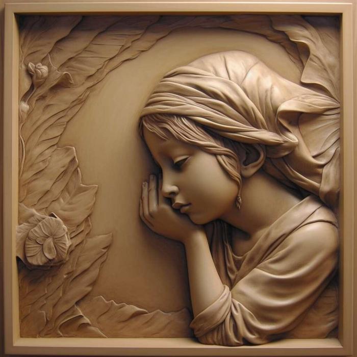 نموذج ثلاثي الأبعاد لآلة CNC 3D Art 